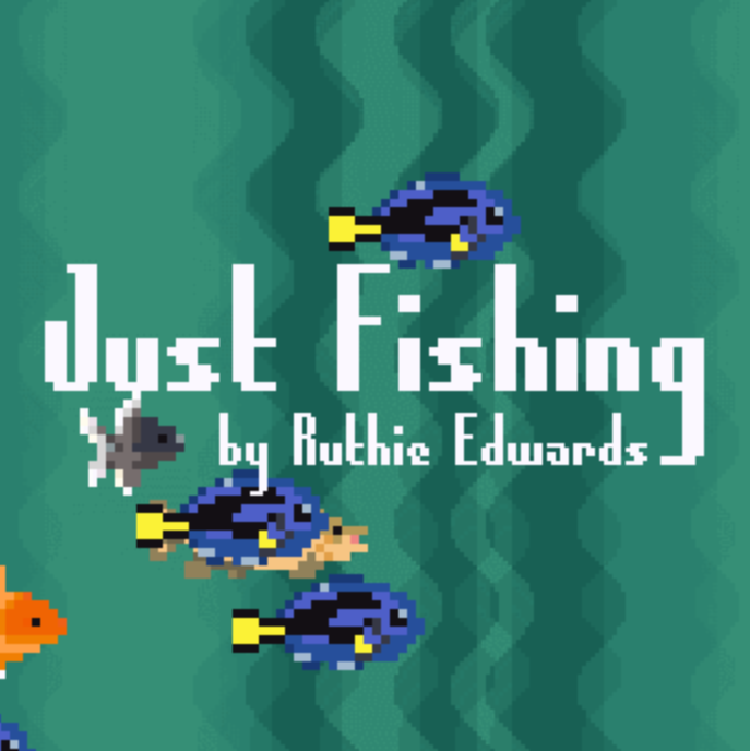 Just Fishing title screen