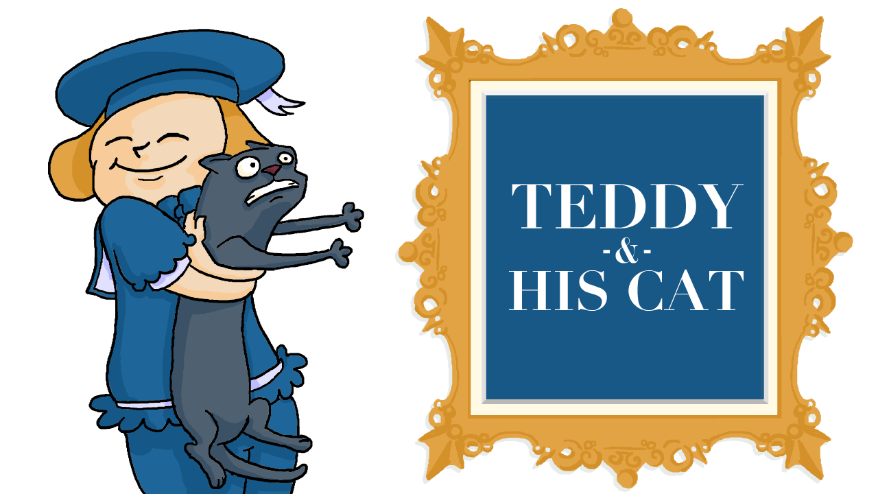 Teddy and His Cat
